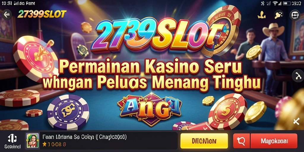 Screenshot gameplay 2739SLOT menampilkan keseruan bermain slot Kasino.