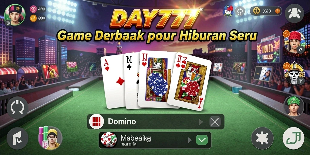 Gameplay seru domino dengan grafis menawan.