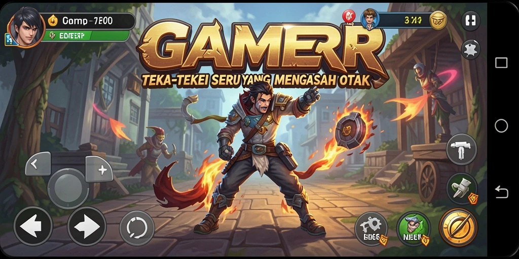 Tampilan gameplay GAMERP yang menarik dan menantang dalam kategori Puzzle.