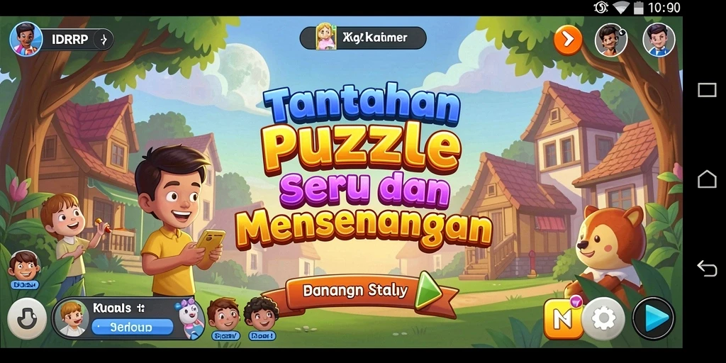 Gameplay menarik dari IDRRP dengan berbagai tantangan puzzle.