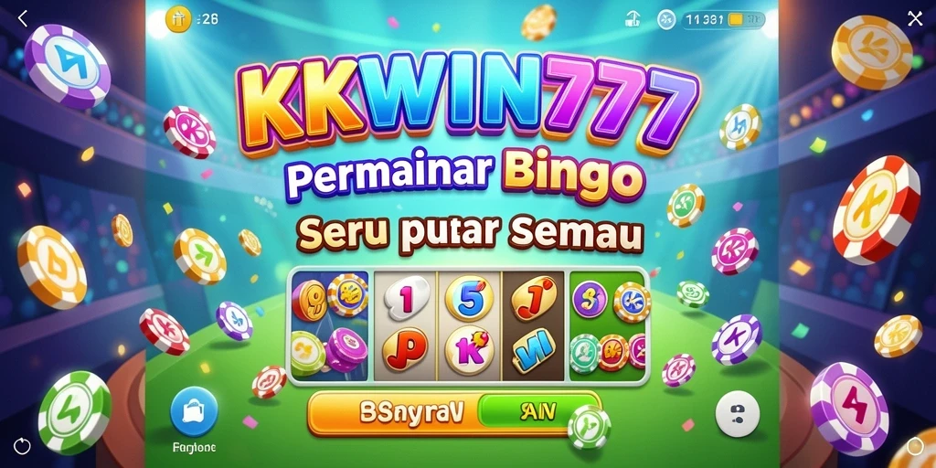 Tampilan gameplay bingo menarik dan interaktif di KKWIN777.