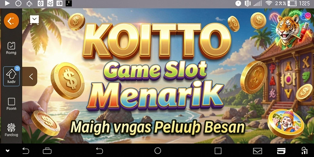 Menampilkan pengalaman bermain slot yang seru di KOITOTO.