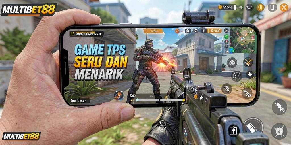 Tampilan seru dari gameplay MULTIBET88 yang penuh aksi TPS.