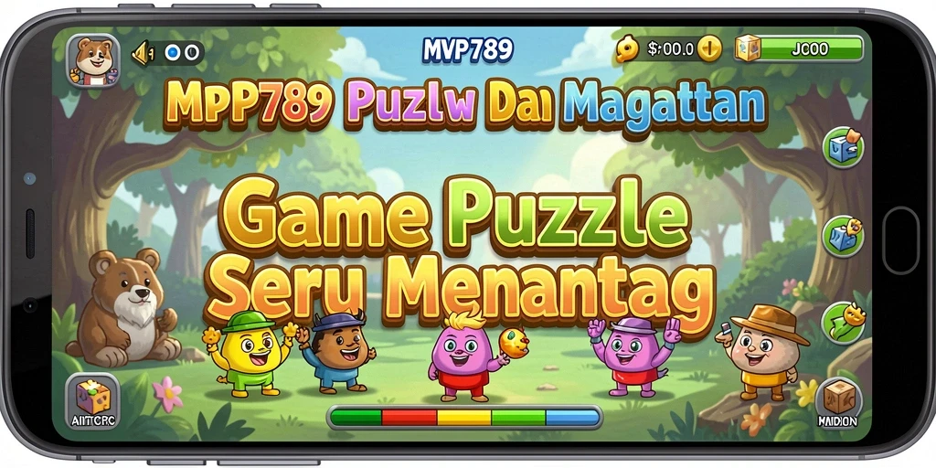 Screenshot gameplay MVP789 yang menampilkan tantangan Puzzle.