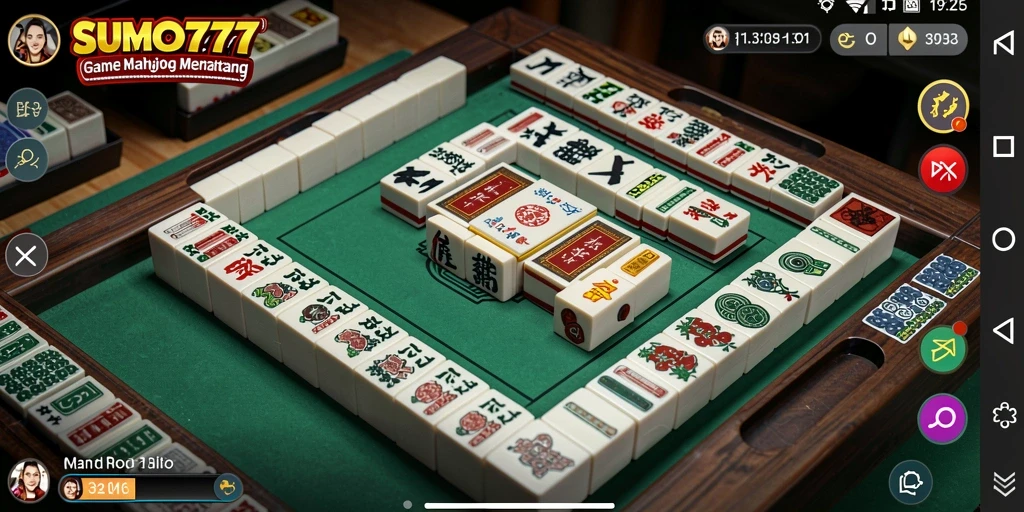 Tampilan menarik dari gameplay SUMO777 yang seru dan menantang.