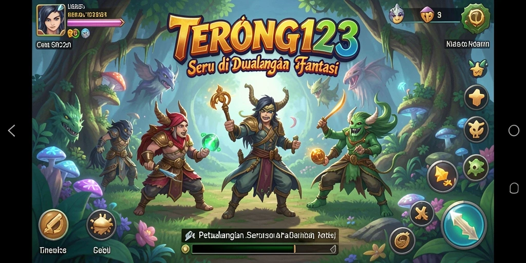 Screenshot gameplay menunjukkan karakter dalam petualangan yang mendebarkan.