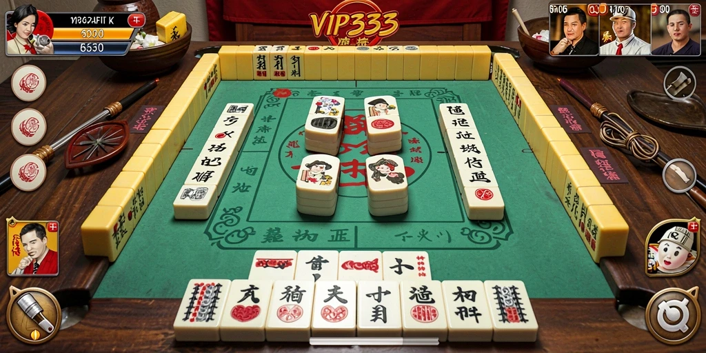 Screenshot utama VIP333 menampilkan gameplay Mahjong yang menarik.